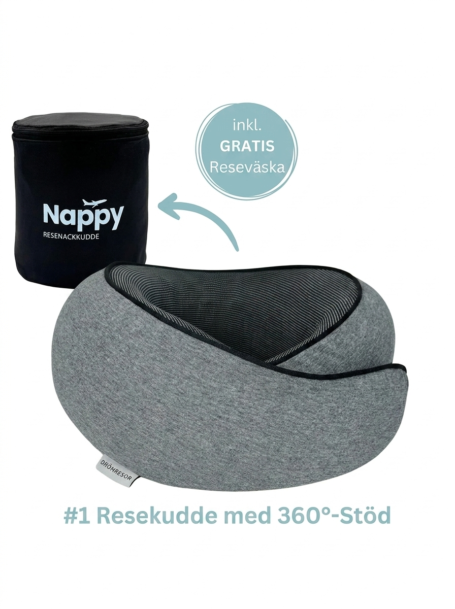 Resekudden- Res bekvämt med vår ergonomiska kudde