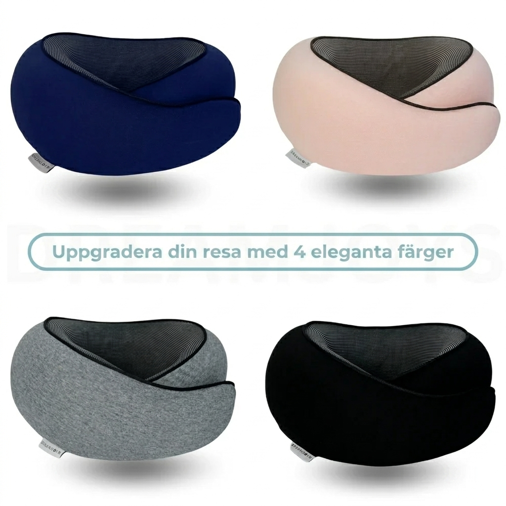 Resekudden- Res bekvämt med vår ergonomiska kudde